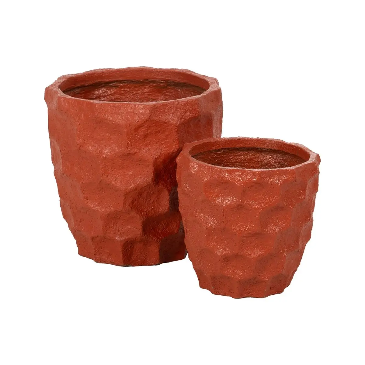 Vaso Terracotta Cemento (2 Unità)