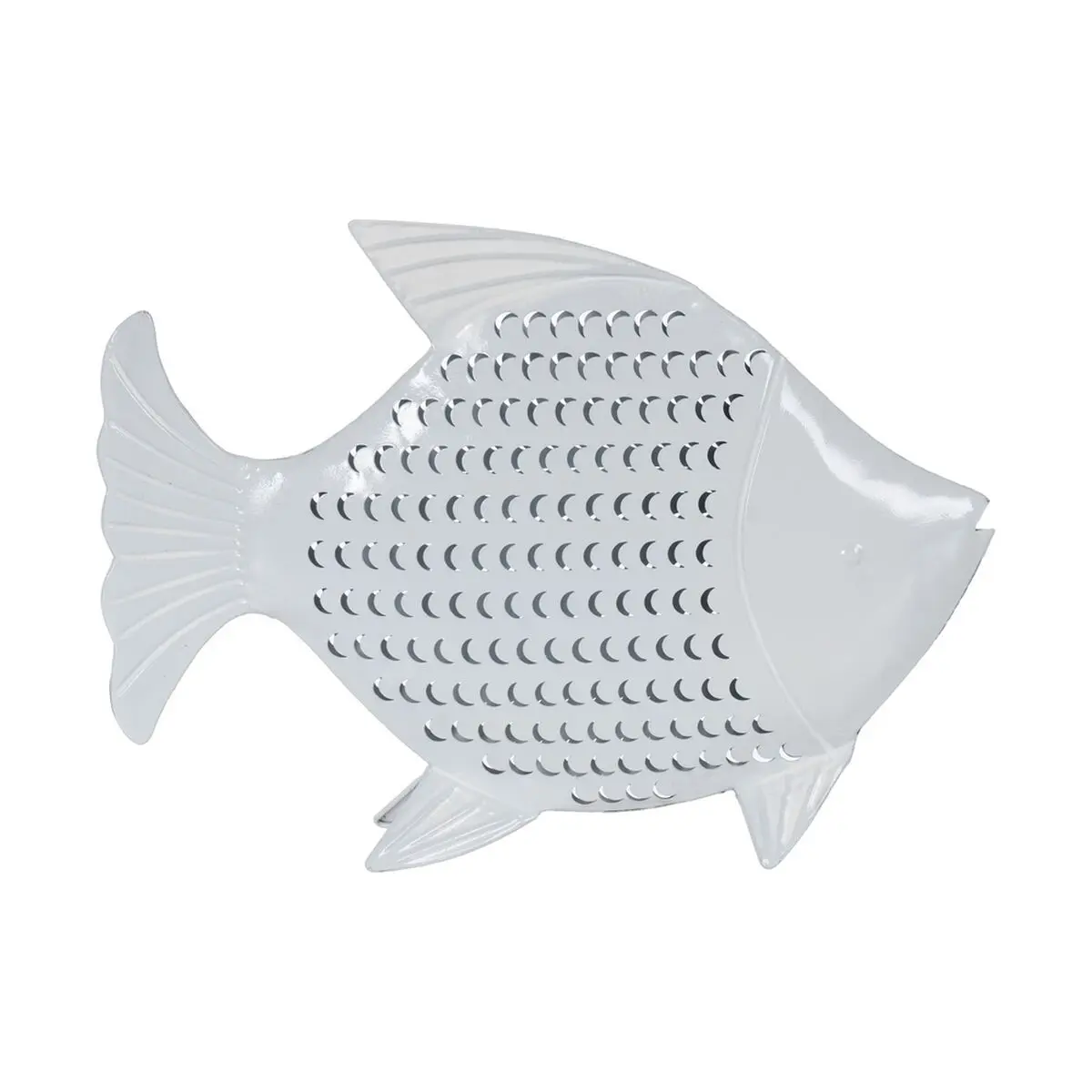 Statua Decorativa Bianco Pesce