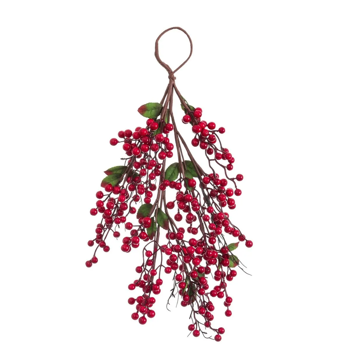 Appendino per Porte Natale Rosso Verde Plastica 55 cm