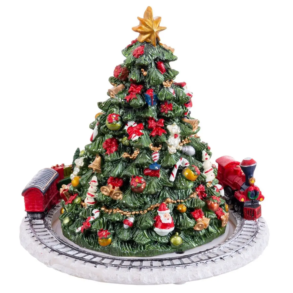 Decorazione Natalizia Multicolore 16 x 16 x 16 cm Albero di Natale