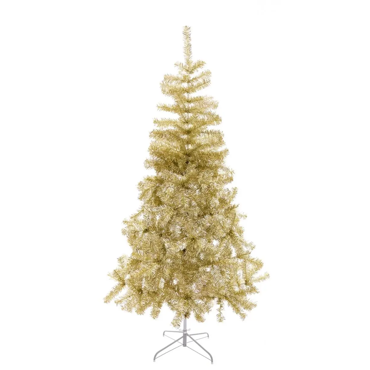 Albero di Natale Oro Dorato Metallo Plastica 110 x 110 x 210 cm