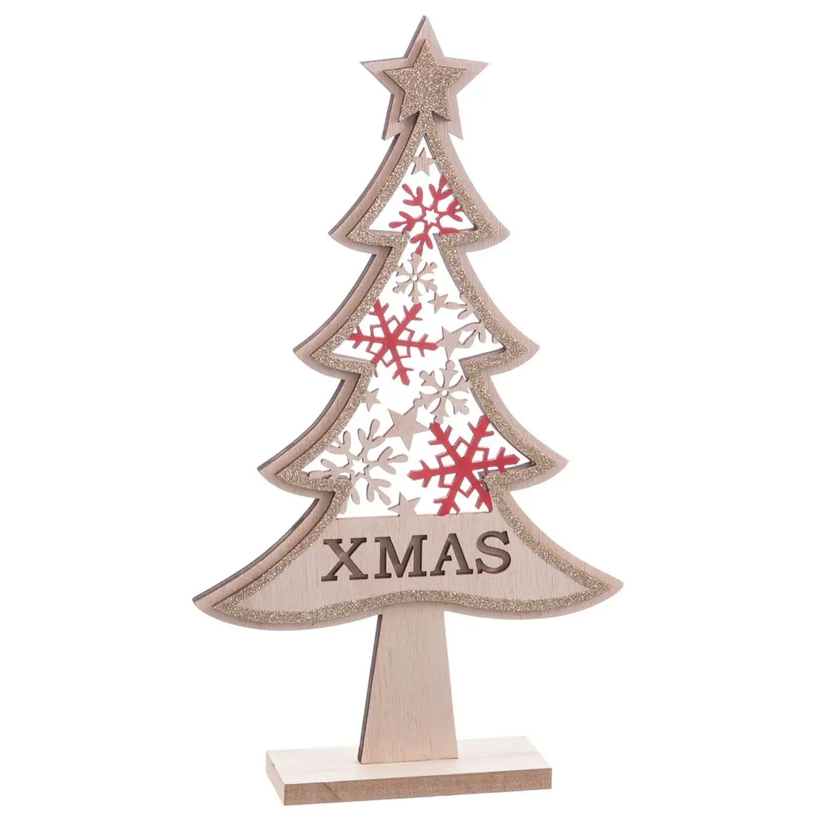 Albero di Natale Multicolore 17,4 X 4 X 31 CM