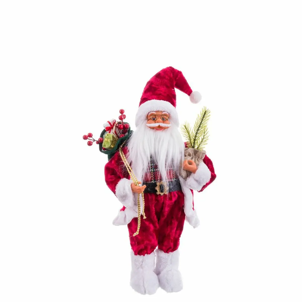 Babbo Natale Rosso 25 X 17 X 60 CM