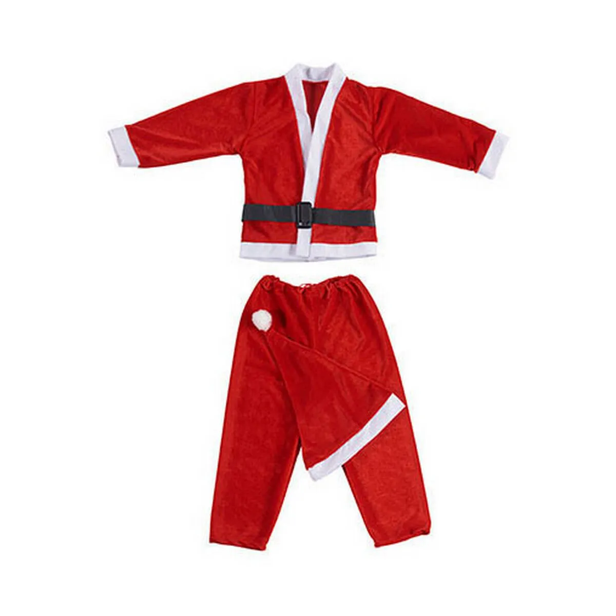 Costume per Neonati Babbo Natale 0-2 Anni Rosso Bianco