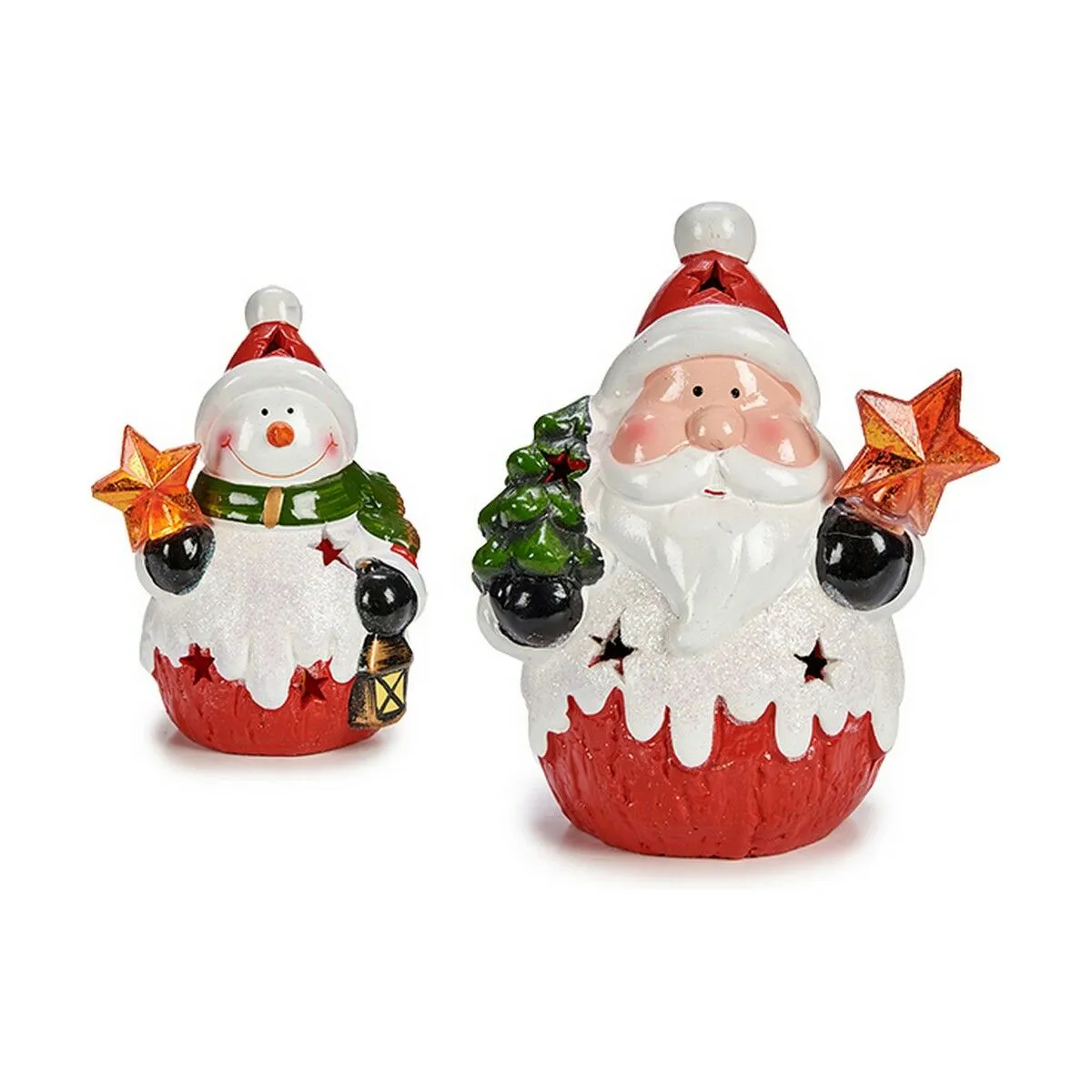 Statua Decorativa Natale Ceramica (11,5 x 18,5 x 13 cm)