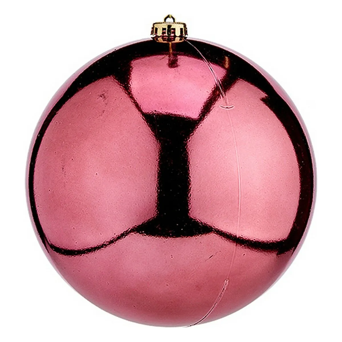 Palla di Natale Ø 20 cm Rosa Plastica