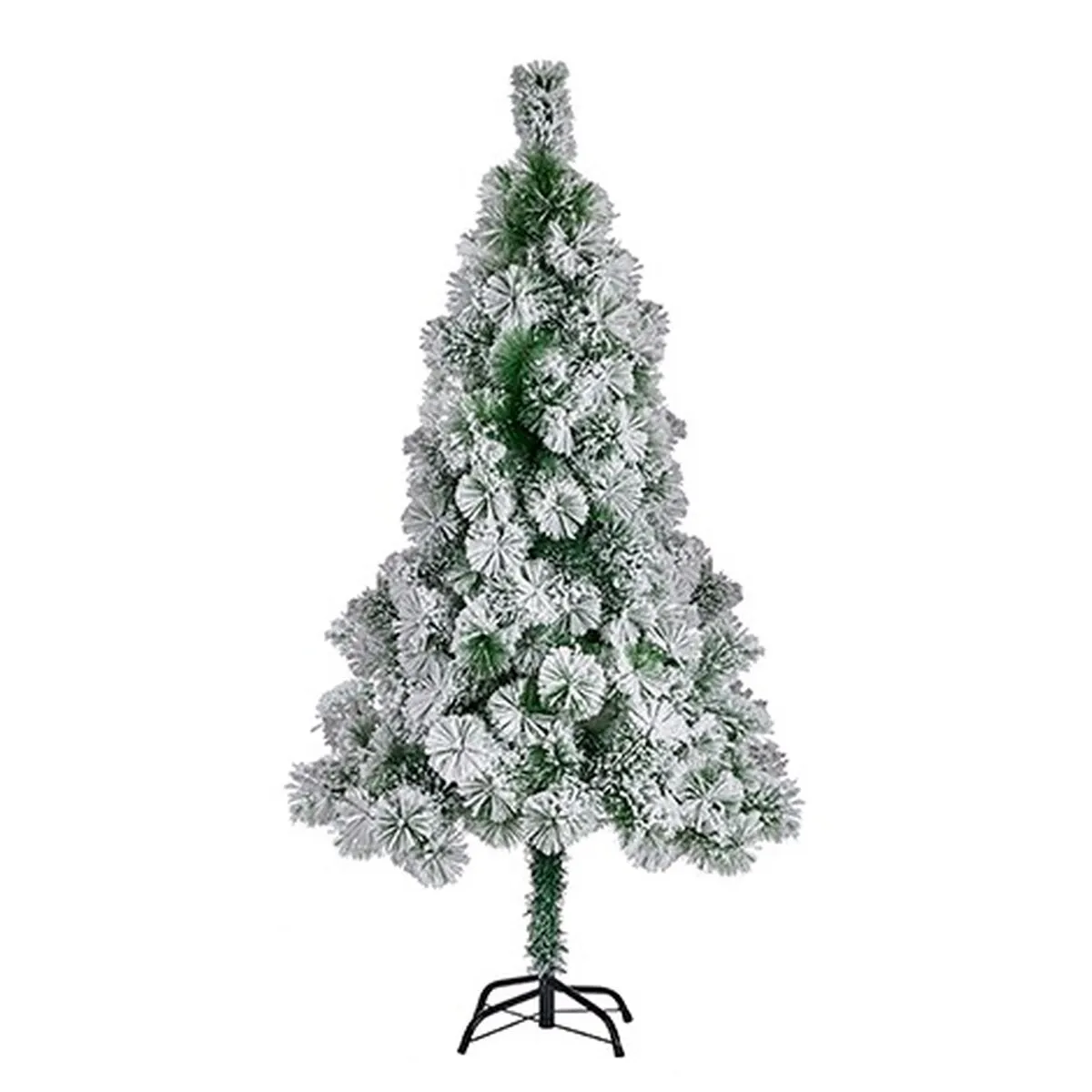 Albero di Natale Bianco Verde Metallo Plastica 100 x 210 cm