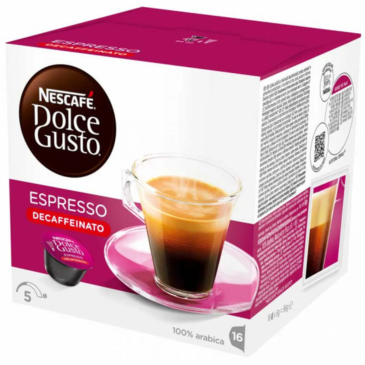 Capsule di caffè Dolce Gusto ESPRESO DECAF (16 Unità)