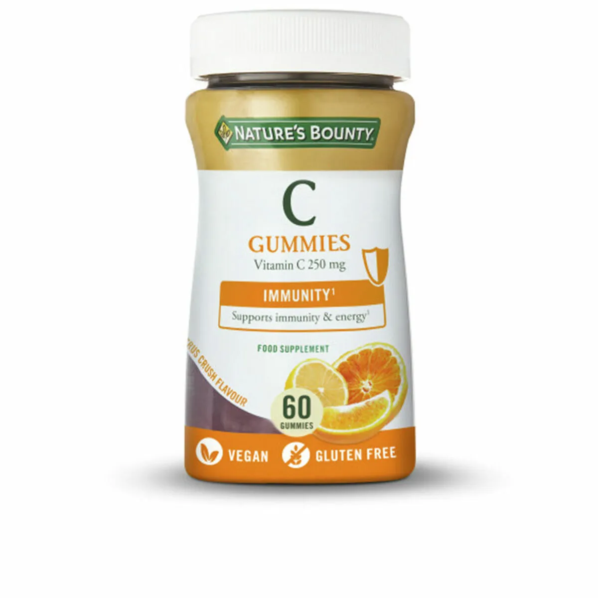 Caramelle gommose Nature's Bounty Vitamina C Vitamina C Arancio 60 Unità