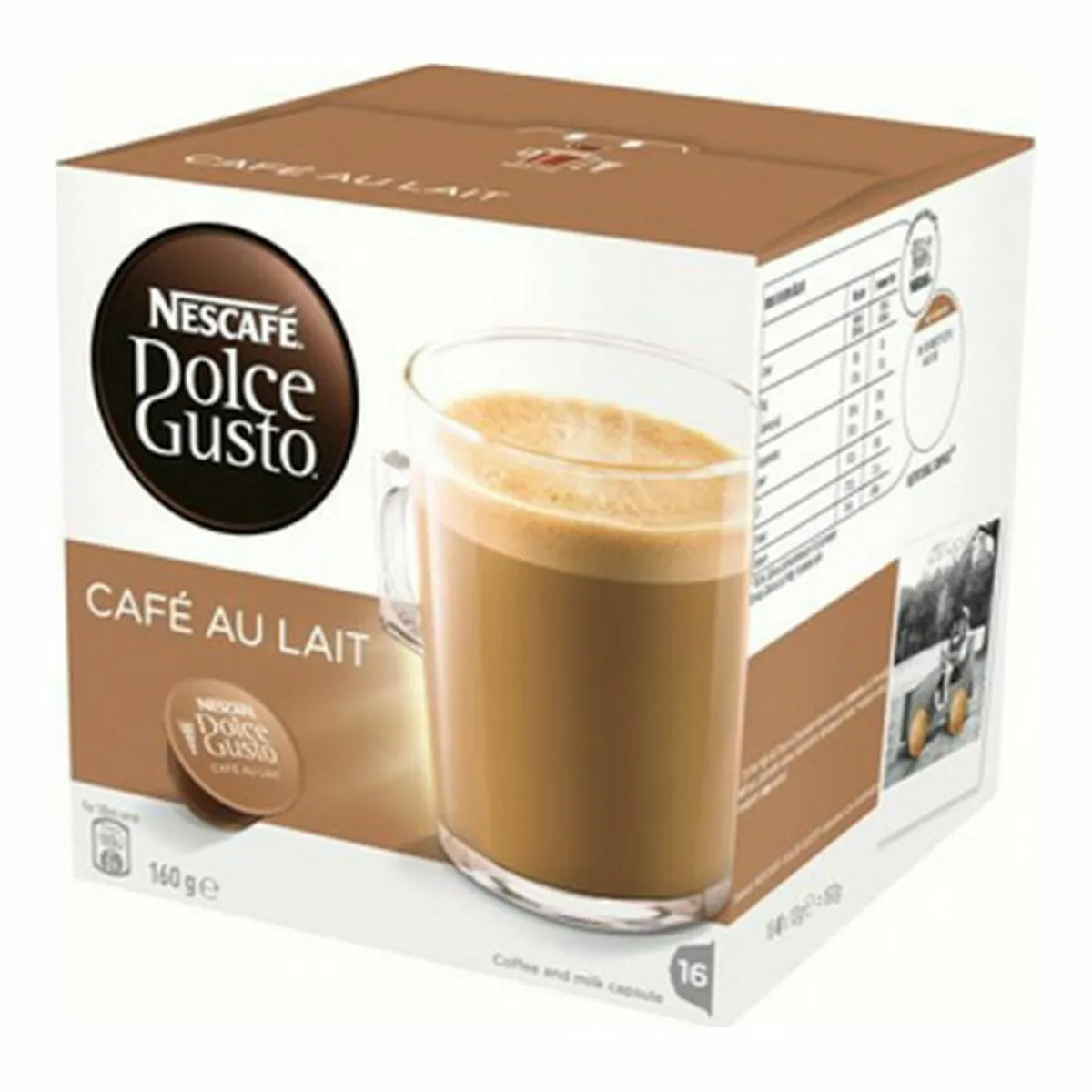 Capsule di caffè Au Lait Nestle (16 uds)