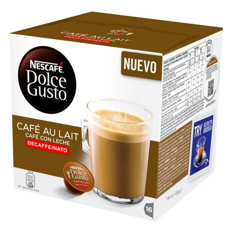 Capsule di caffè Au Lait Decaffeinated Nestle (16 uds)