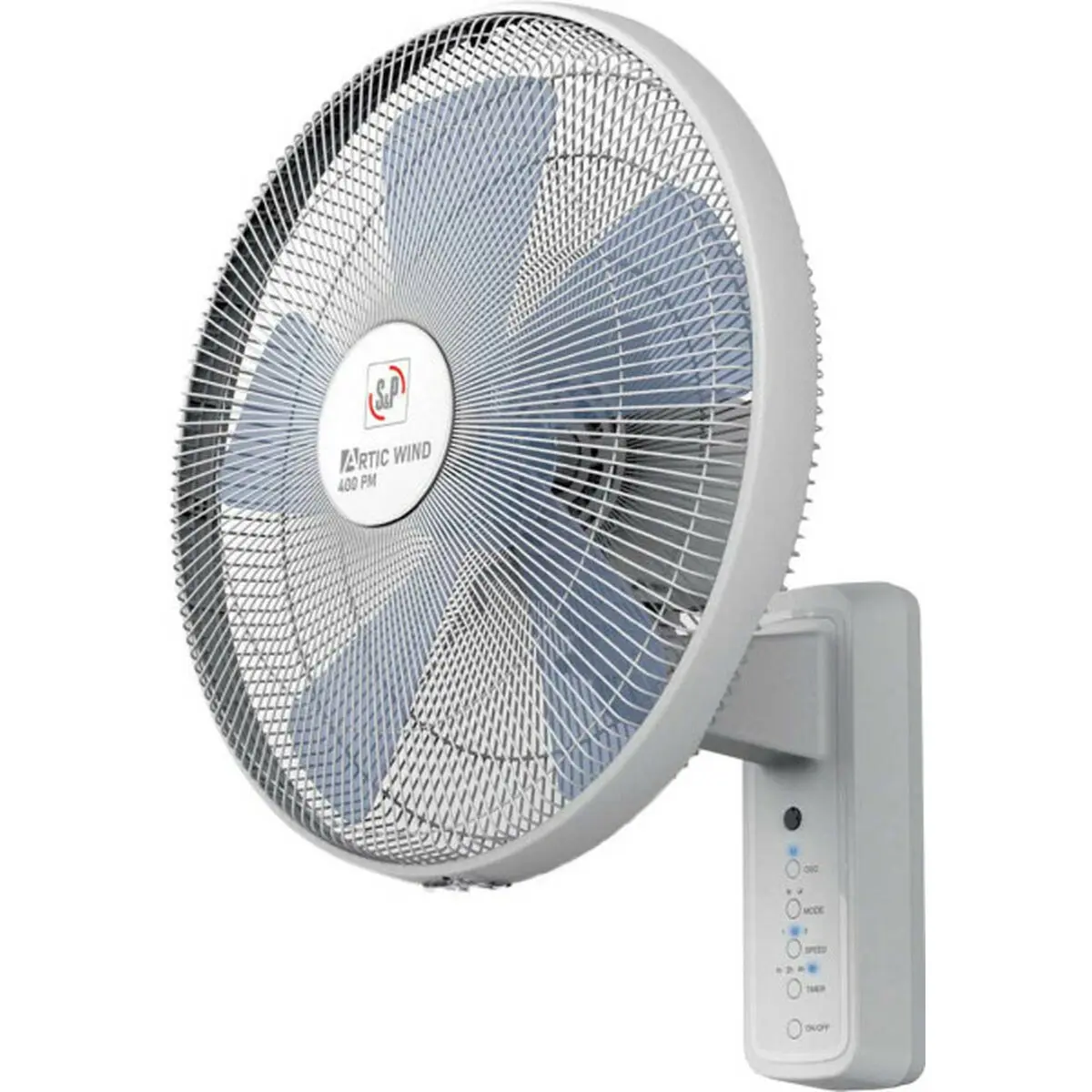 Ventilatore da Parete S&P WIND400PRC Grigio 55 W Ø 40 cm