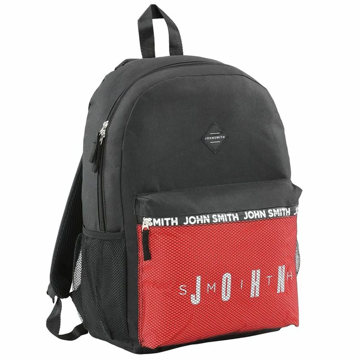 Zaino Scuola John Smith M22205-005 Nero Multicolore