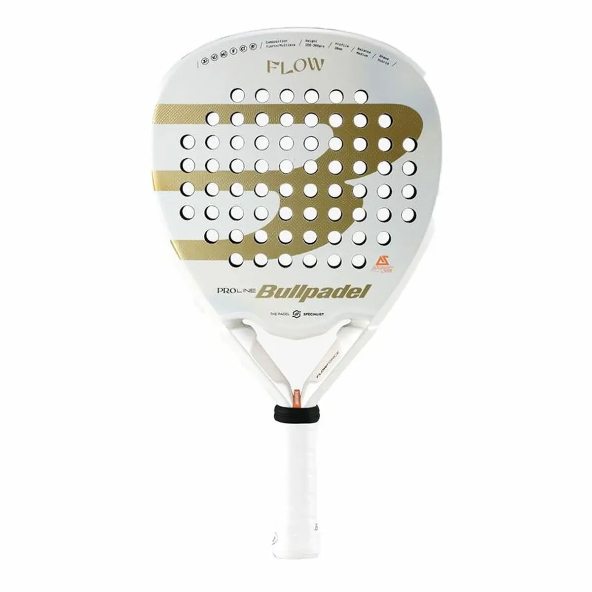 Racchetta da Padel Bullpadel Flow W 24 Bianco