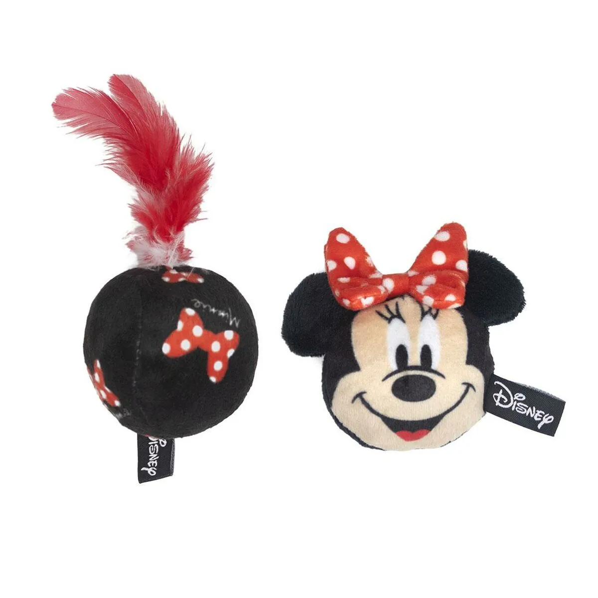 Giocattolo per gatti Minnie Mouse Rosso PET