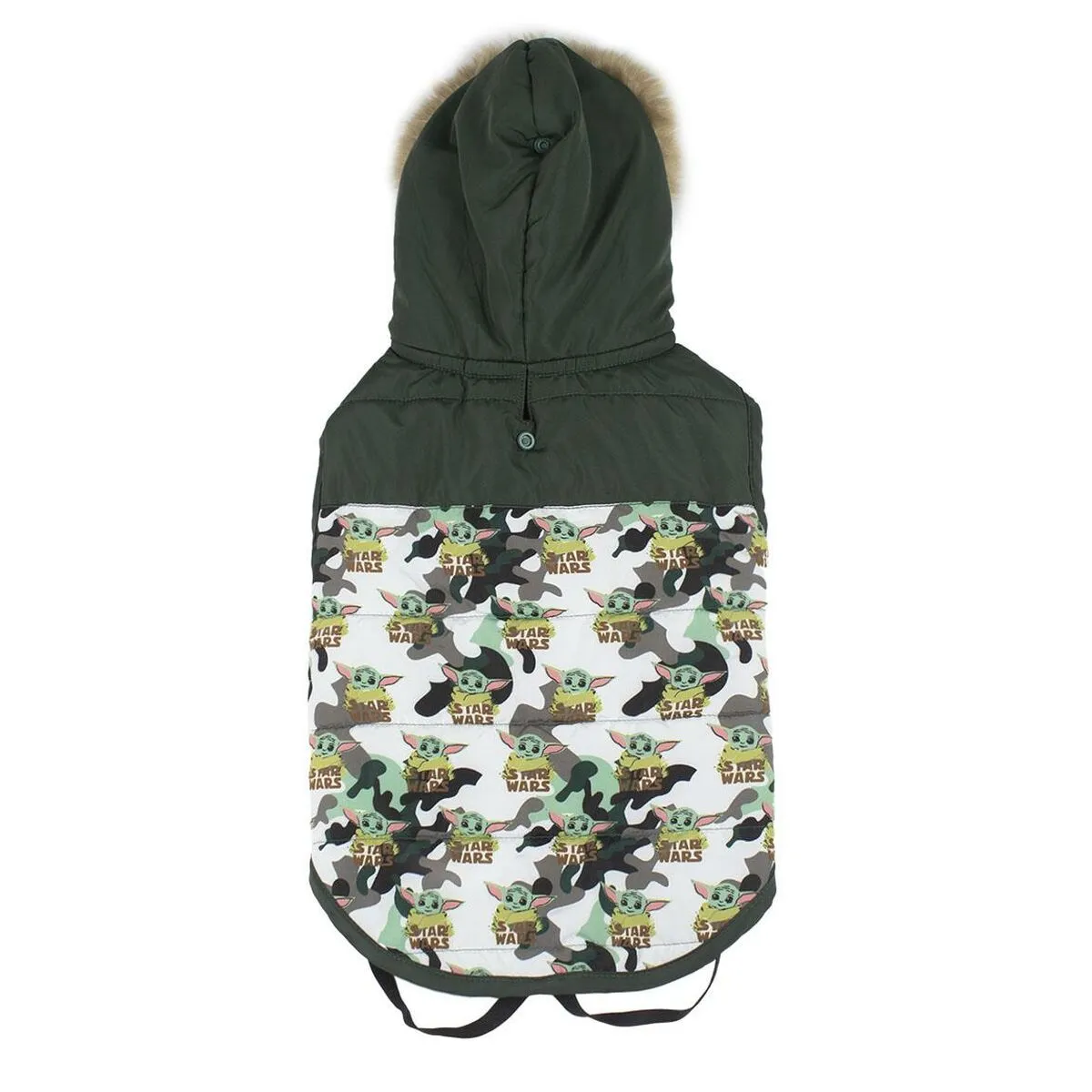 Cappotto per Cani The Mandalorian XS Verde