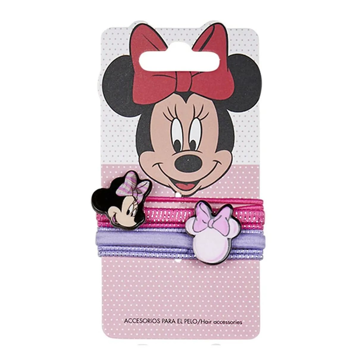 Elastici per Capelli Minnie Mouse 8 Pezzi Multicolore