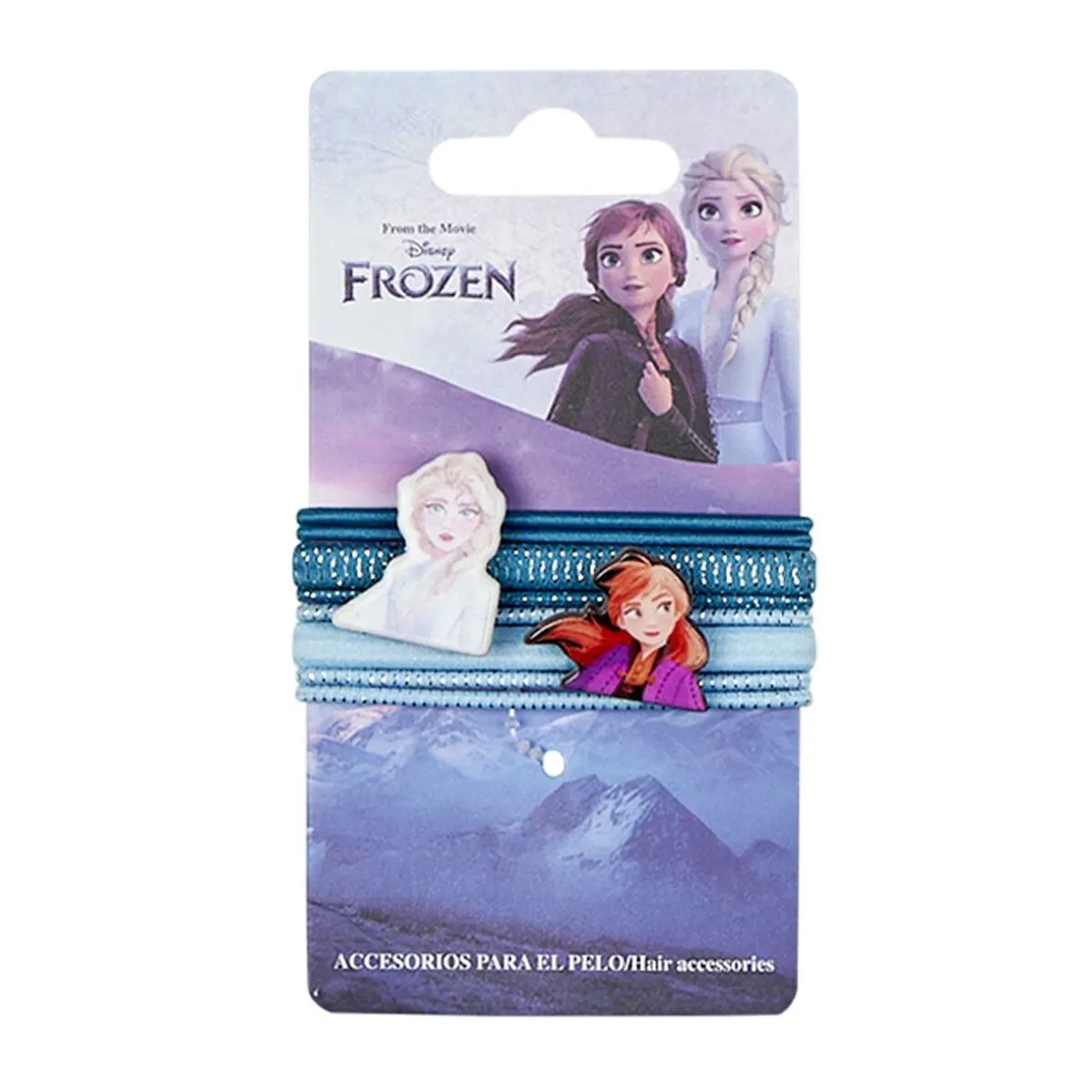 Elastici per Capelli Frozen 8 Pezzi Multicolore