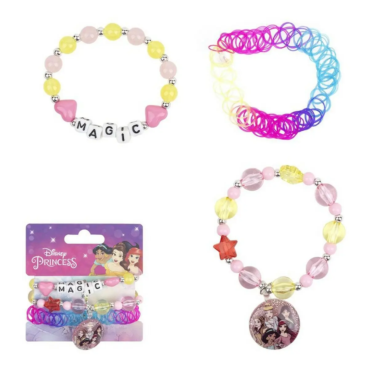 Bracciale Bambina Disney Princess Multicolore