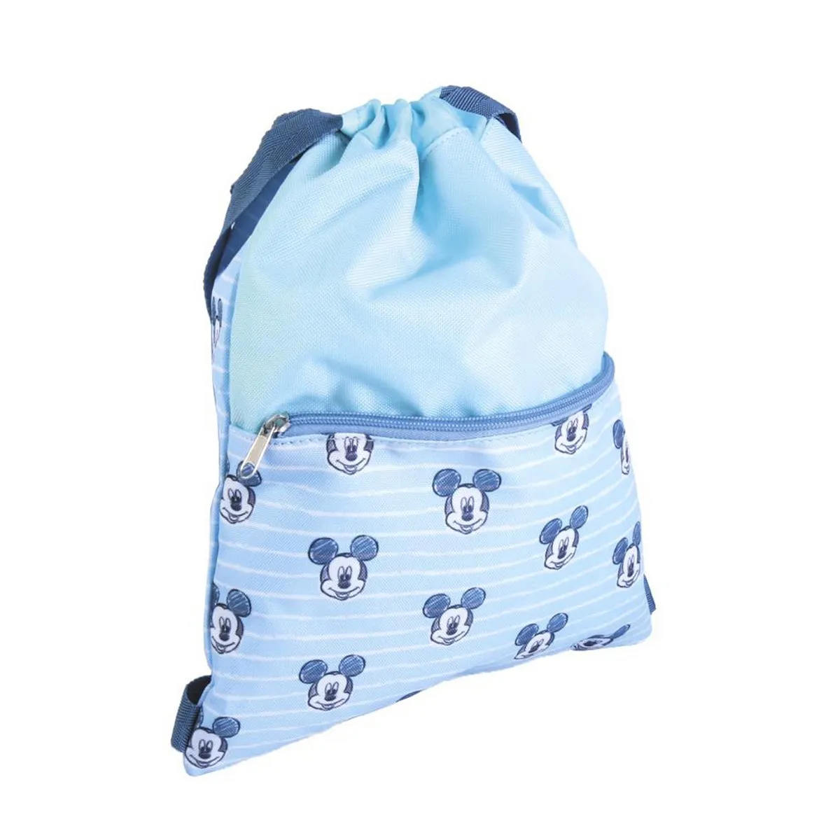 Zaino Scuola Mickey Mouse Azzurro