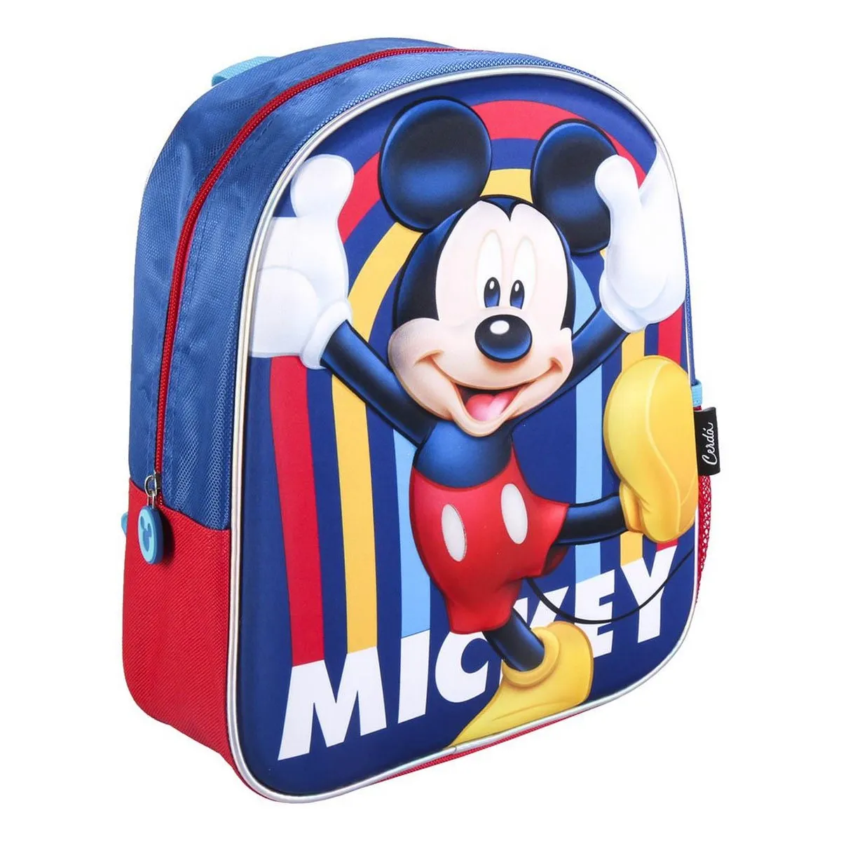 Zaino Scuola Mickey Mouse Blu scuro (25 x 31 x 10 cm)