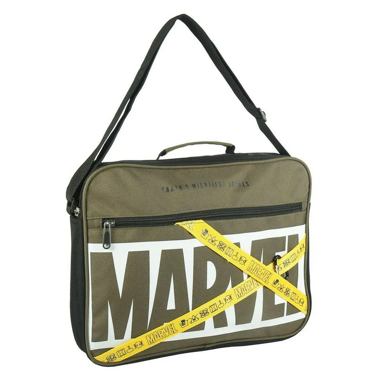 Borsa per la scuola Marvel Verde scuro (29 x 6 x 38 cm)