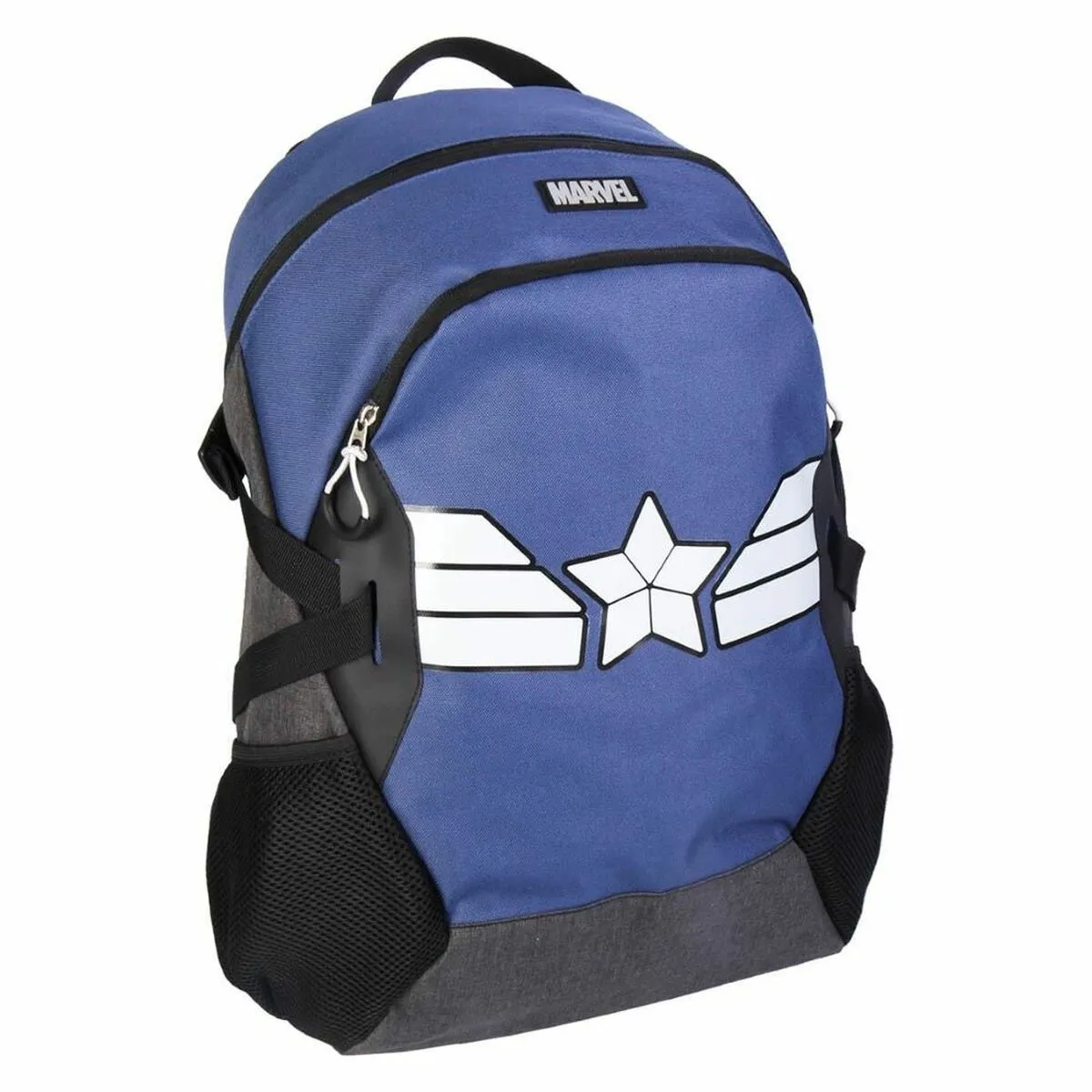 Zaino Scuola Marvel Azzurro (33 x 48,5 x 18 cm)