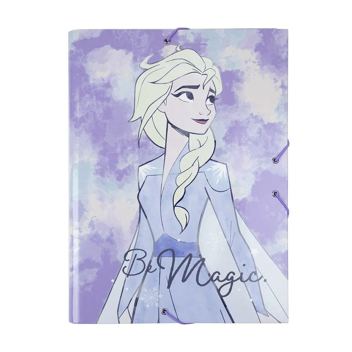 Fascicolo Frozen Be Magic A4 Lilla (24 x 34 x 4 cm)