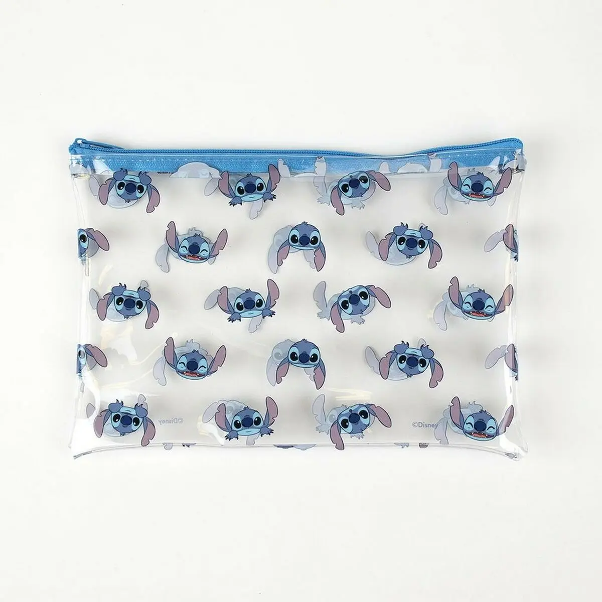 Set di Cancelleria Stitch Azzurro (12 pcs)