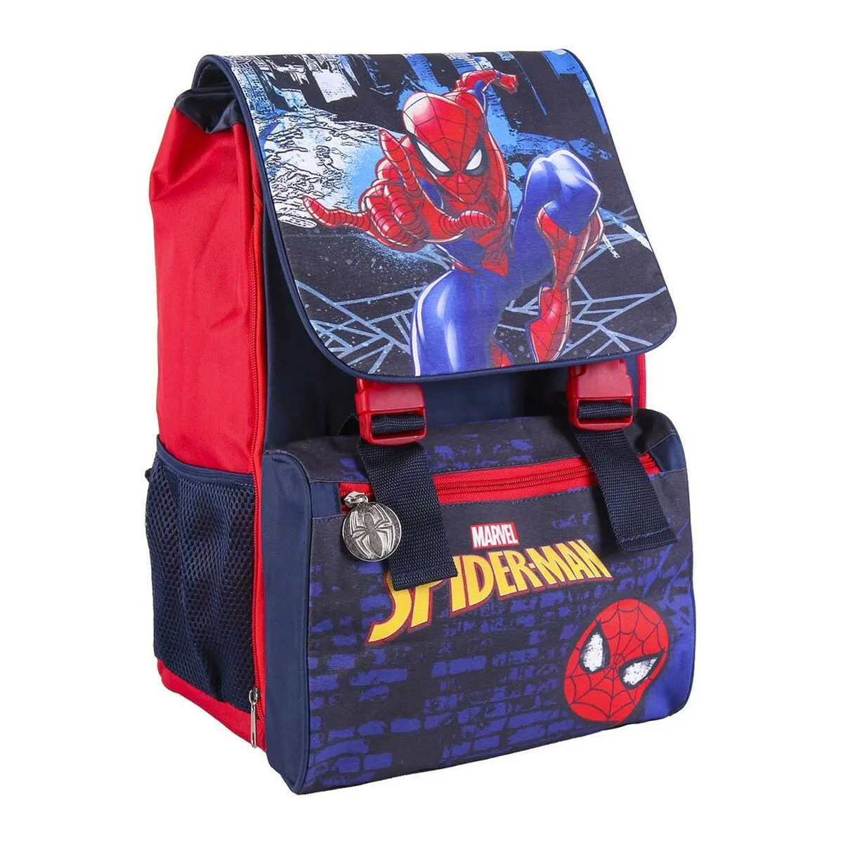 Zaino Scuola Spider-Man Rosso 28 x 40 x 14 cm