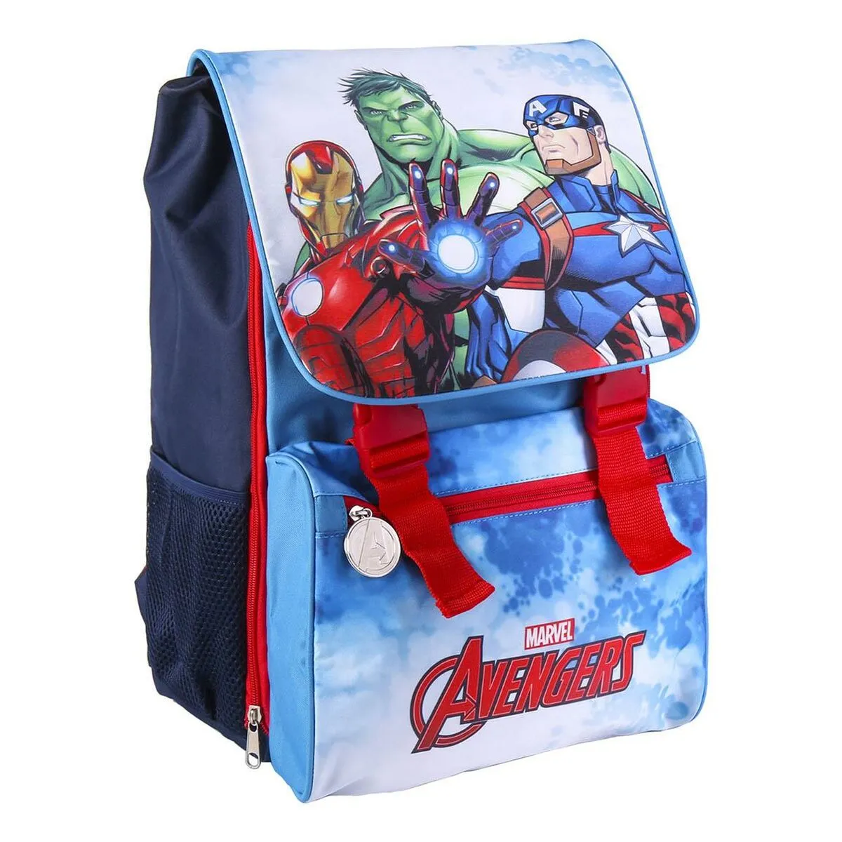 Zaino Scuola The Avengers Azzurro (28 x 40 x 14 cm)