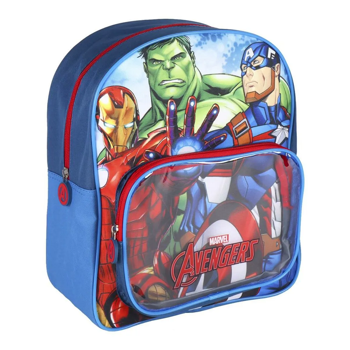 Zaino Scuola The Avengers Azzurro (25 x 30 x 12 cm)