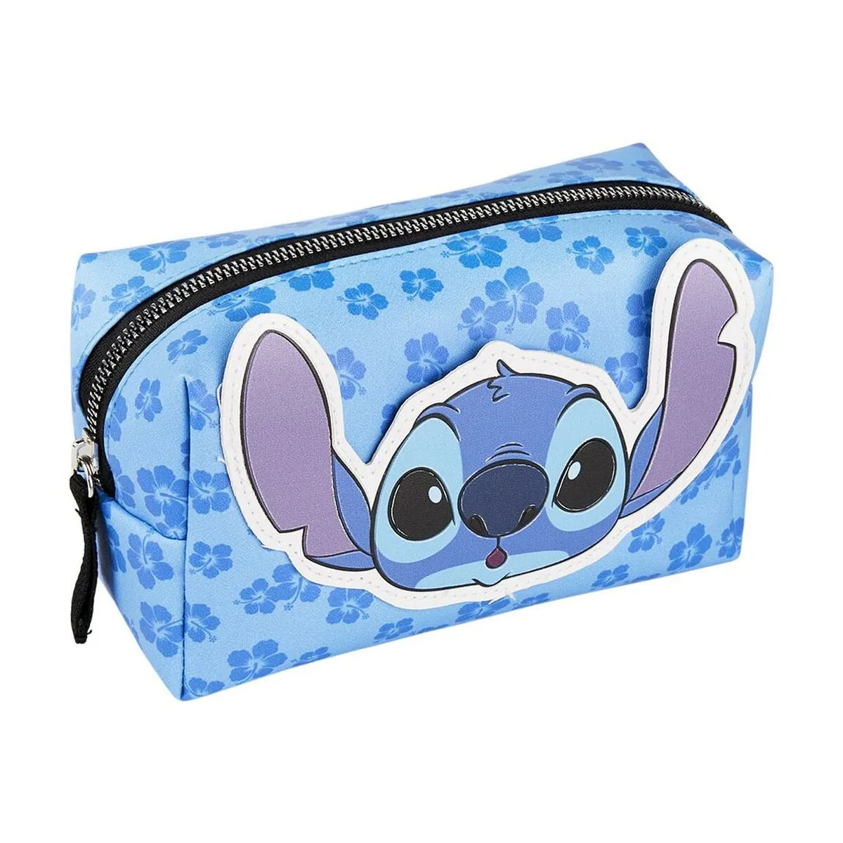 Necessaire da Viaggio Stitch Azzurro Poliuretano 17 x 10 x 7 cm