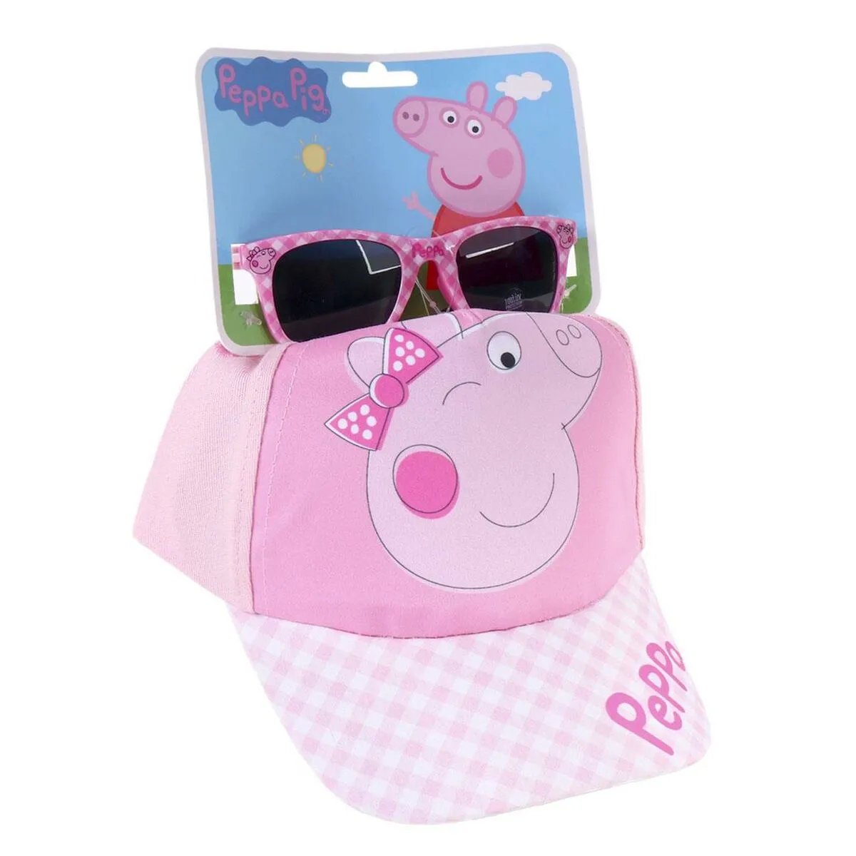 Set Peppa Pig Occhiali da Sole Berretto Rosa