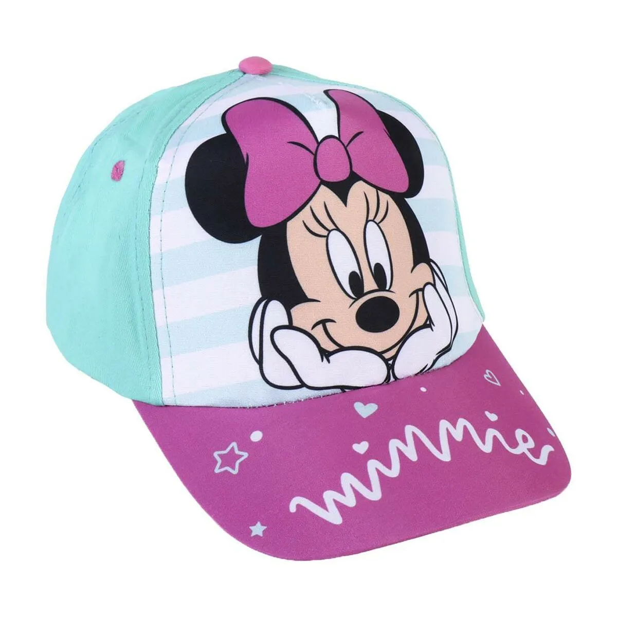 Cappellino per Bambini Minnie Mouse Rosa