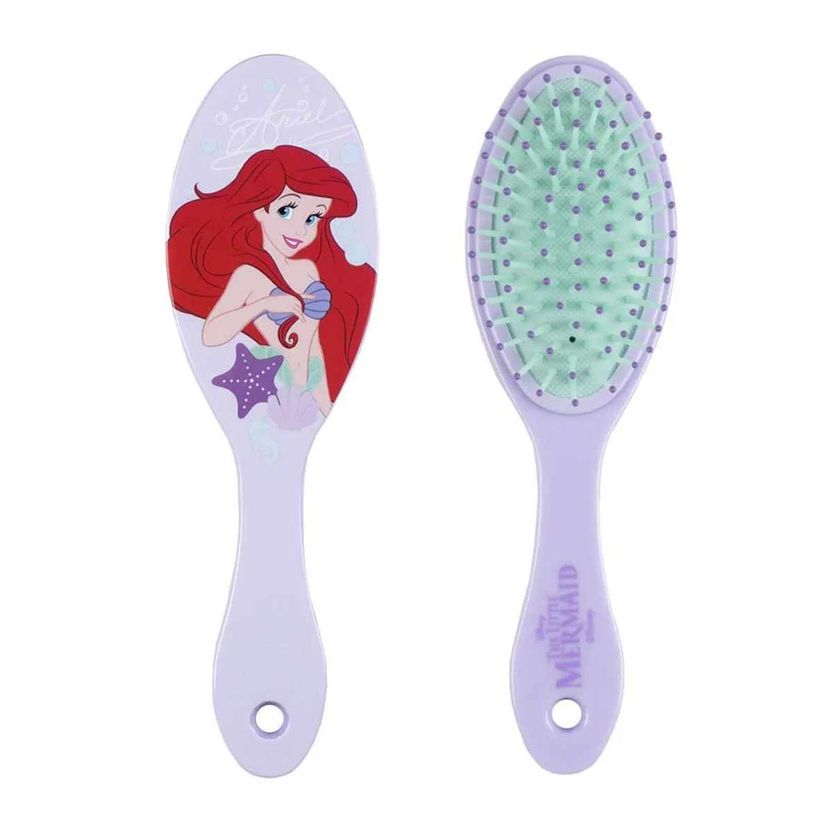 Spazzola Districante Princesses Disney Viola Turchese