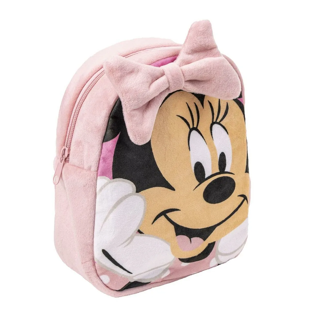 Zaino Scuola Minnie Mouse Rosa 18 x 22 x 8 cm