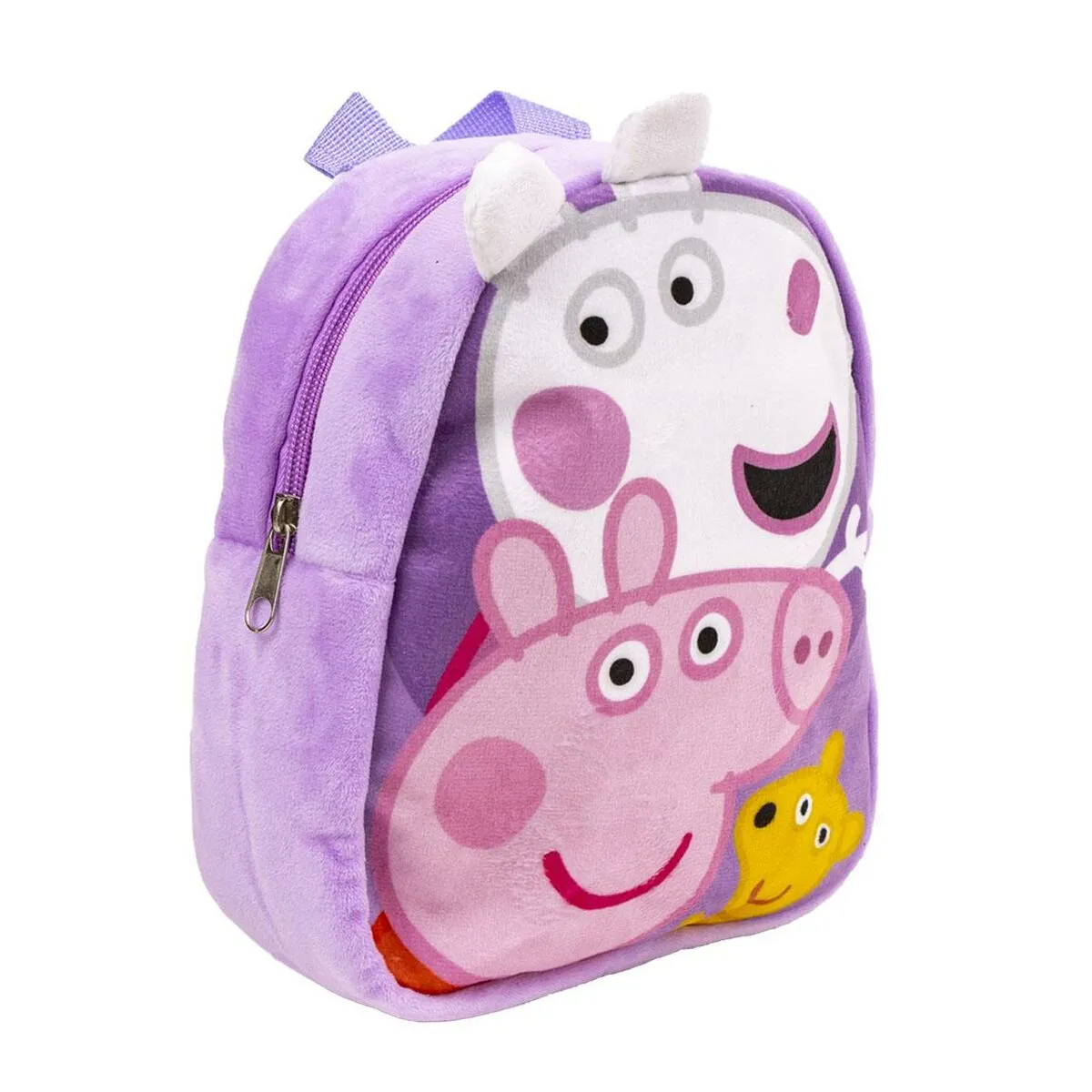 Zaino Scuola Peppa Pig Lilla 18 x 22 x 8 cm