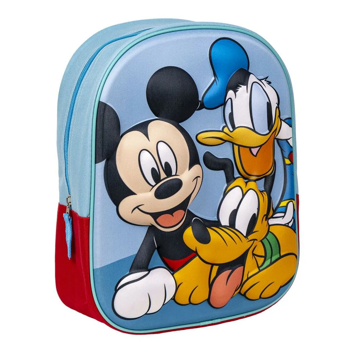 Zaino Scuola Mickey Mouse Azzurro 25 x 31 x 10 cm