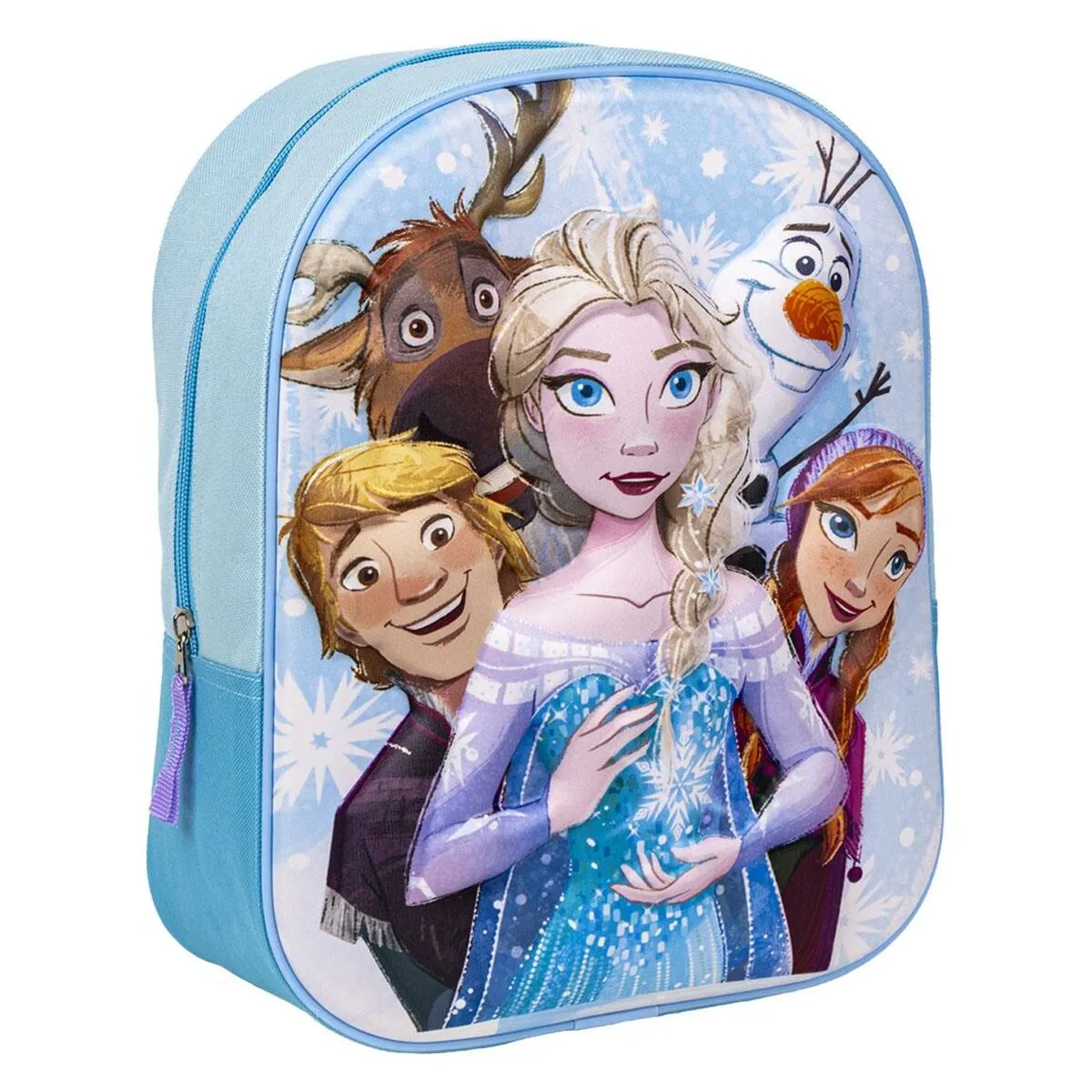 Zaino Scuola Frozen Azzurro 25 x 33 x 10 cm