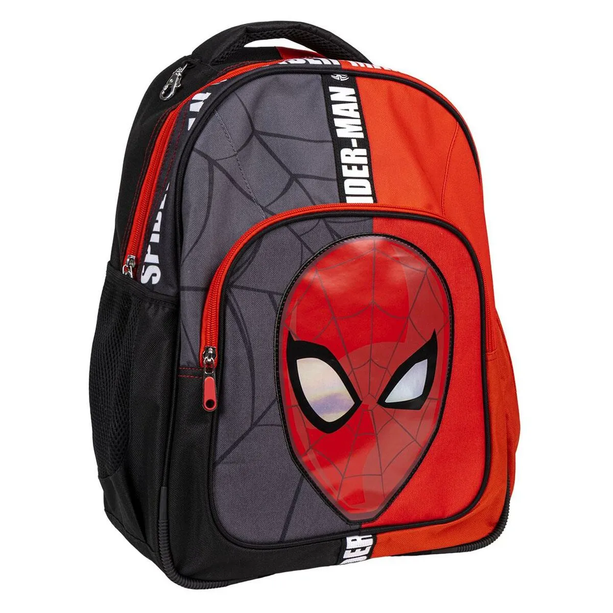 Zaino Scuola Spider-Man Rosso Nero 32 x 15 x 42 cm