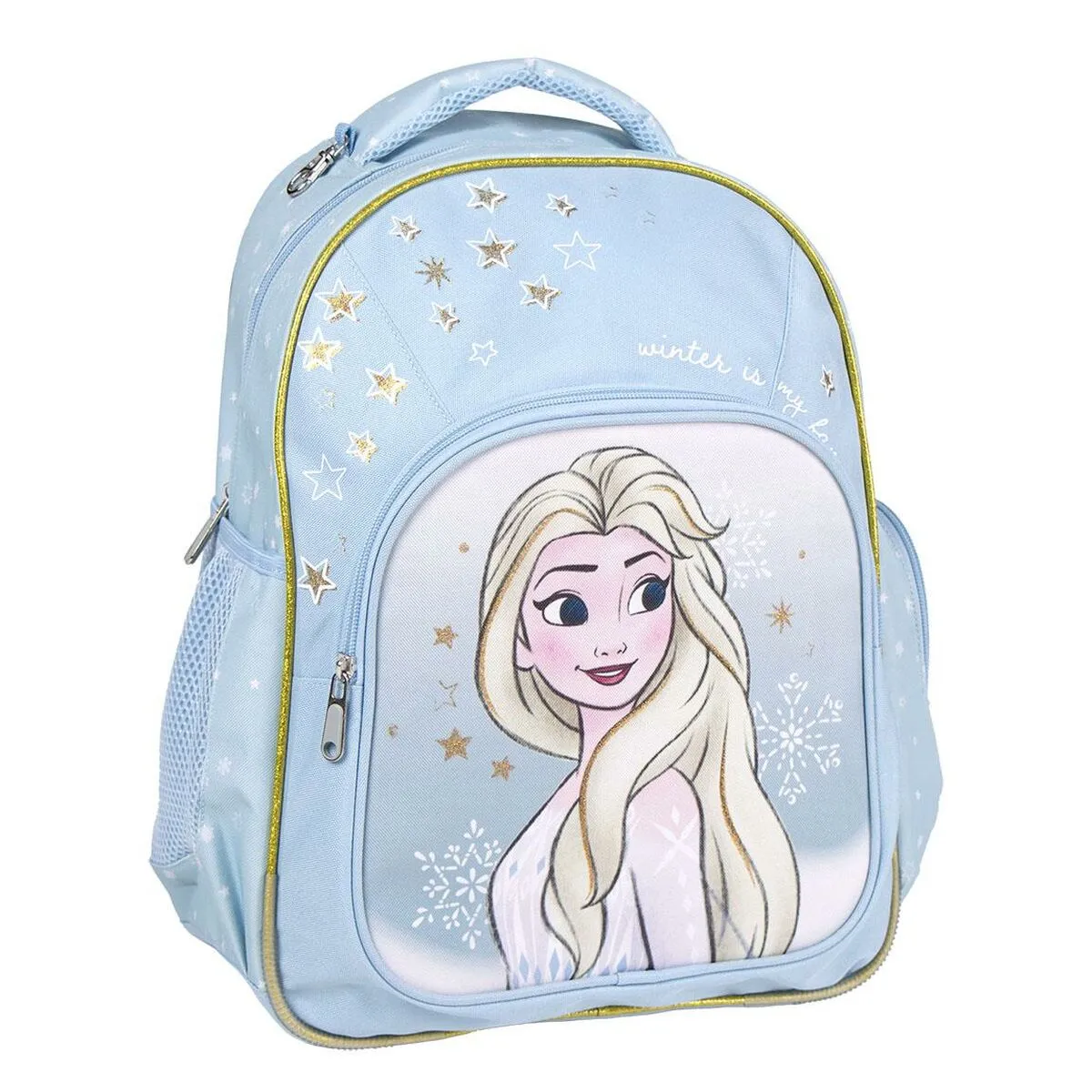 Zaino Scuola Frozen Azzurro