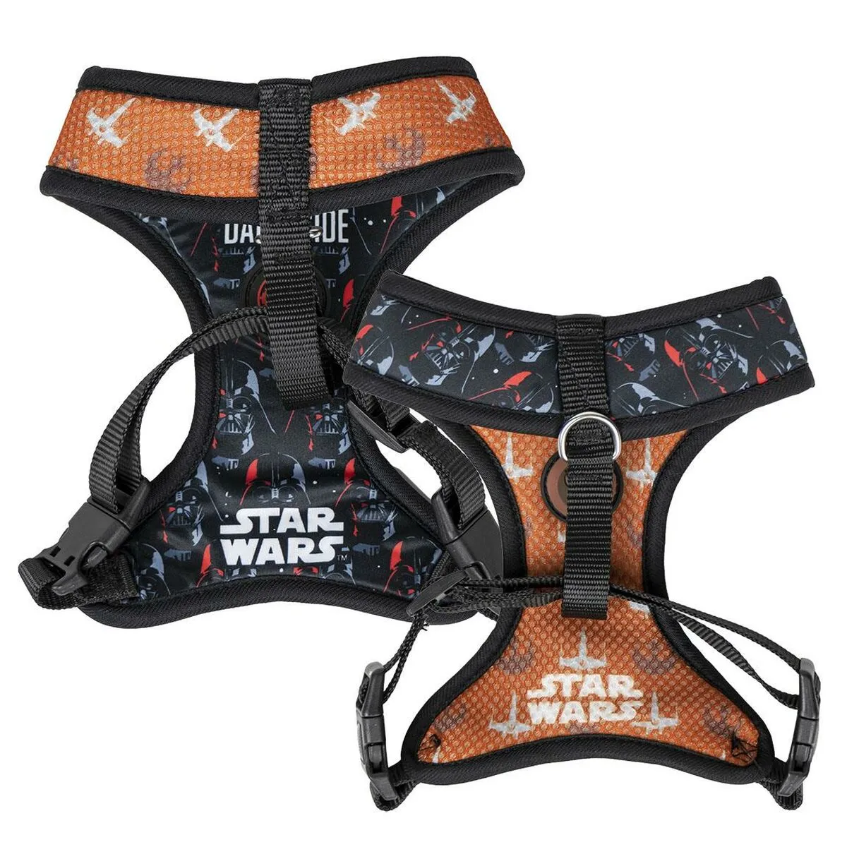 Imbracatura per Cani Star Wars Reversibile Nero XXS