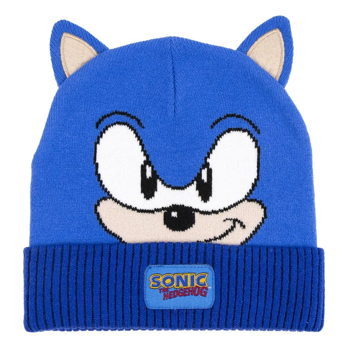 Berretto per Bambini Sonic Azzurro (Taglia unica)