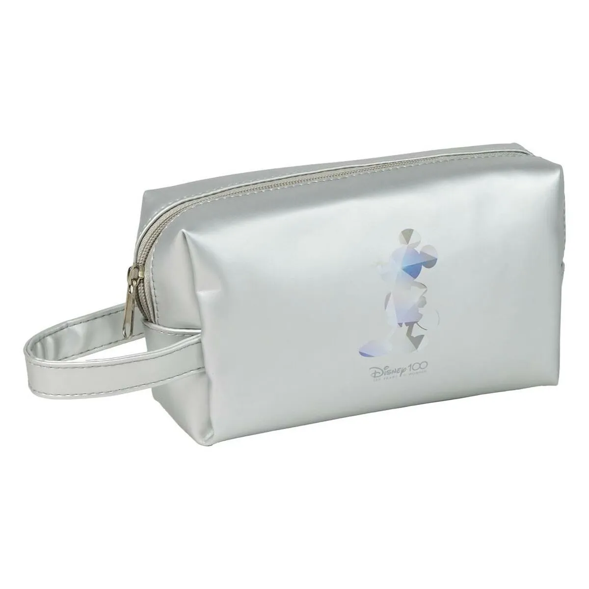 Necessaire da Viaggio Disney Argentato 21 x 11 x 7 cm