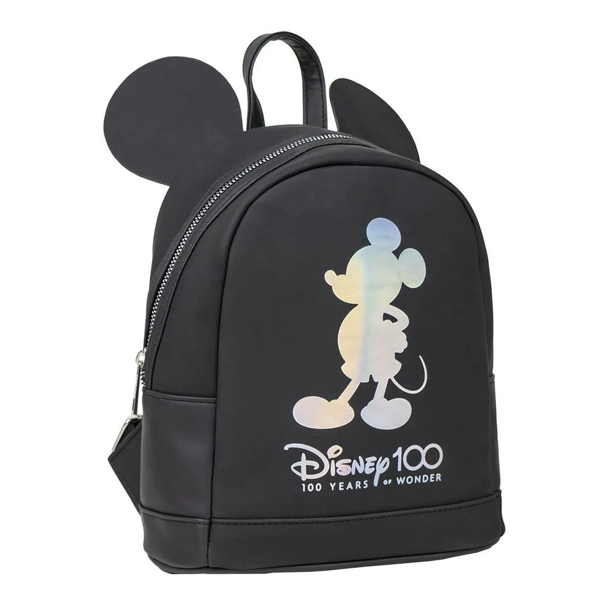 Zaino Casual Disney Nero 19,5 x 25 x 11 cm