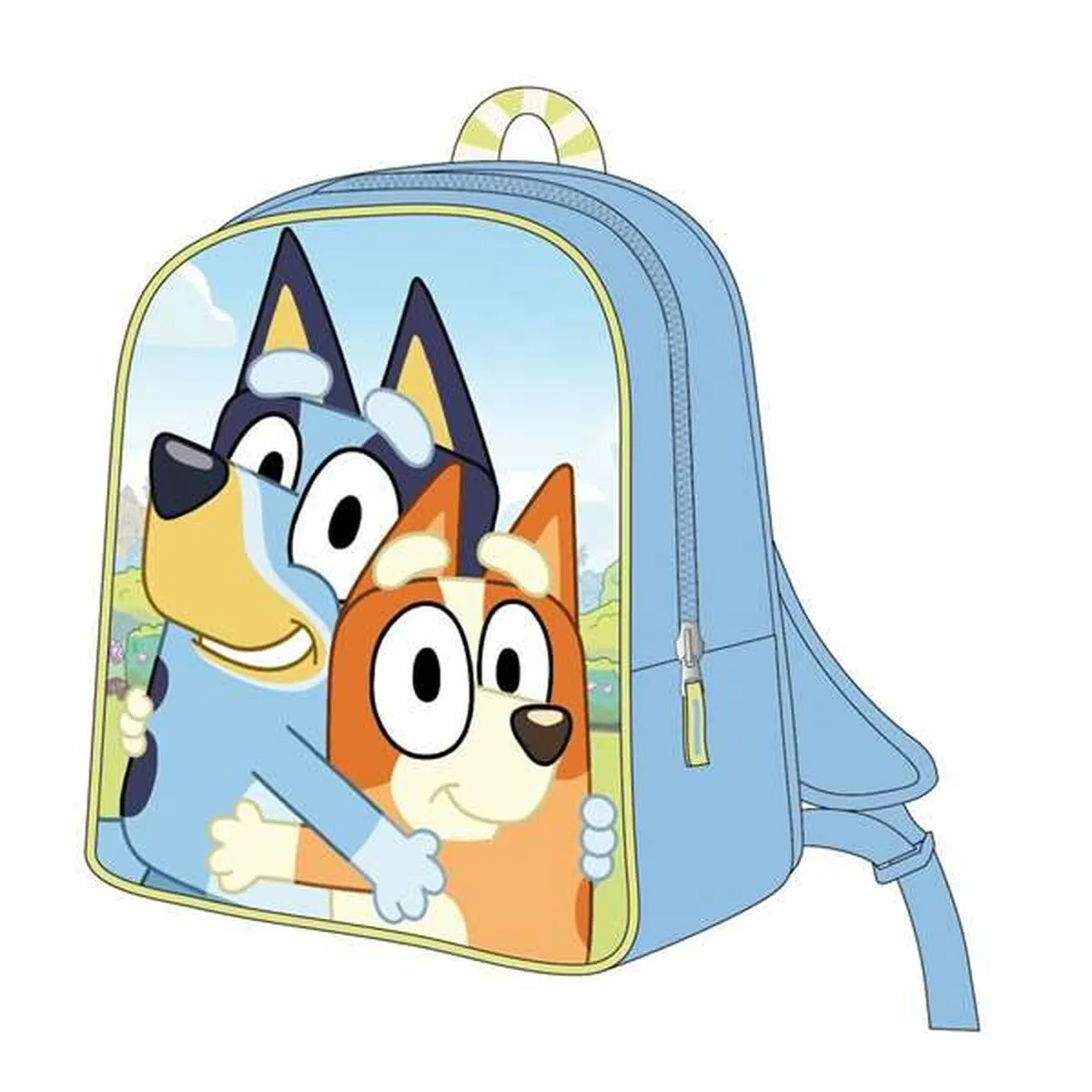 Zaino Scuola Bluey Azzurro 25 x 31 x 10 cm