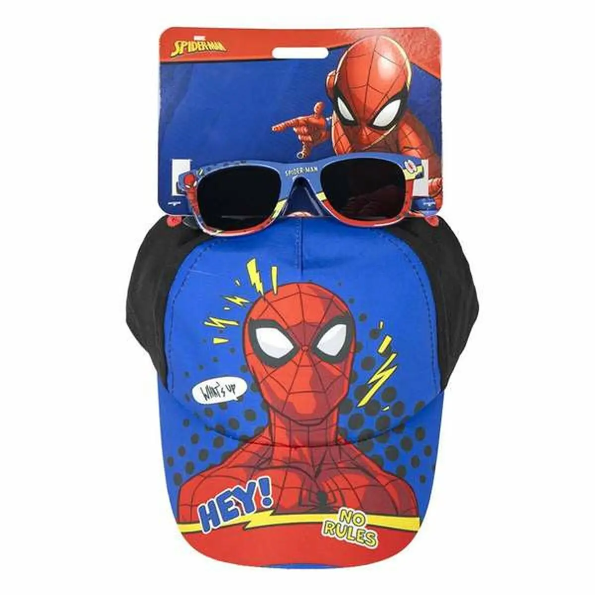 Set di berretto e occhiali da sole Spider-Man Per bambini 2 Pezzi