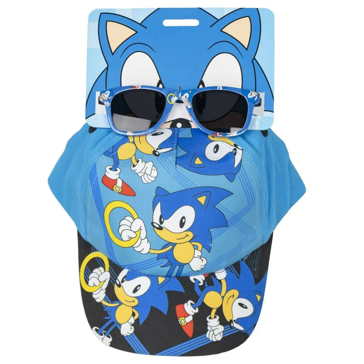 Cappellino per Bambini Sonic Azzurro (53 cm)