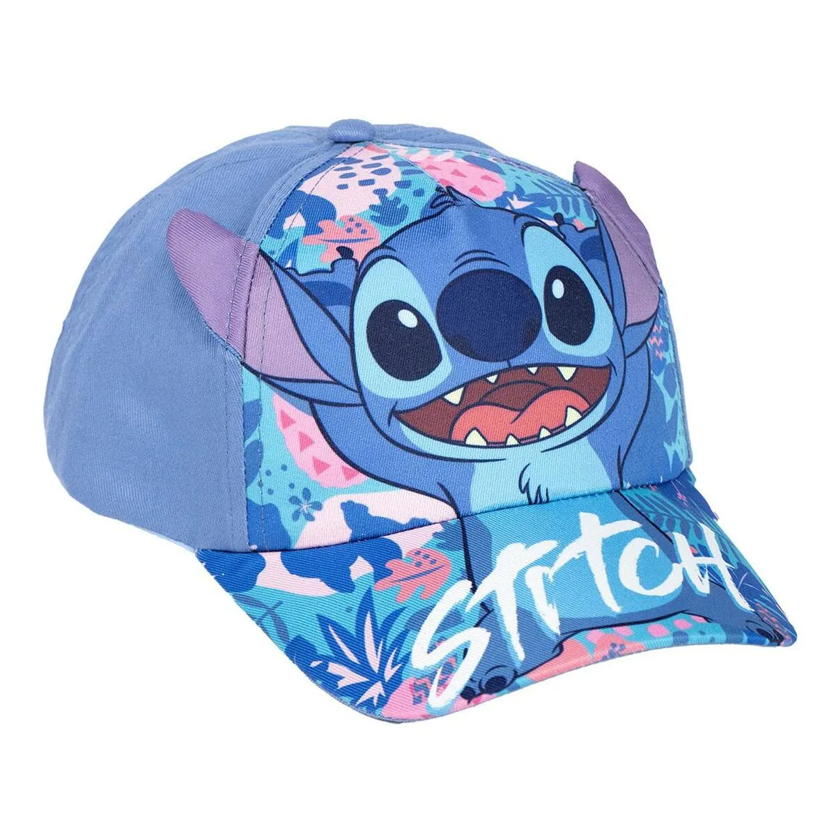 Cappellino per Bambini con Orecchie Stitch Azzurro